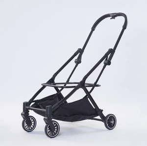 Stroller anjing peliharaan lipat luar ruangan mewah desain baru untuk dijual Stroller hewan peliharaan Kembar untuk anjing kucing - Product Image 4