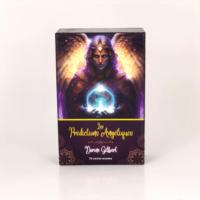Cartes d'oracle ange personnalisées, jeu de divination spirituelle avec boîte cadeau rigide, cartes de tarot de guérison ange, vente en gros