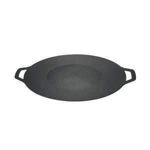 Poêle de camping ronde en pierre Maifan antiadhésive, légère et portable, pour la cuisson en plein air - Product Image 5