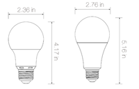 WOOJONG 7W G45 E27 Mini ampoule Globe LED B22 E26 Base AC/DC 3-50W 2 ans de garantie Éclairage résidentiel PC certifié RoHS