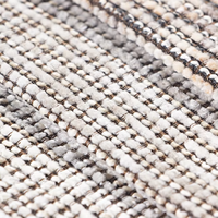 Tissu d'ameublement en chenille teint par pulvérisation TH, enduit de PE, 100% polyester, tissé, résistant aux taches, facile à nettoyer, revêtement de meubles