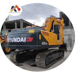Excavatrice utilisée de Hyundai 220LC-9S matériel de construction lourd d'occasion de 22 tonnes de Corée - Product Image 1