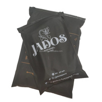 Logo personnalisé imprimé réutilisable emballage en plastique givré fermeture à glissière pochette à fermeture éclair sac organisateur de stockage pour vêtements