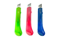 Ensemble de couteaux d'art 12PC GK-H008 pratiques avec couteaux utilitaires multifonctionnels télescopiques pour couper les plastiques et les cartons