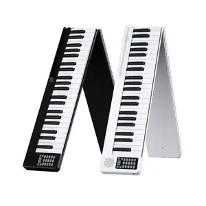Vibrato fonksiyonu ile sıcak satış elektronik katlanır piyano akıllı akıllı piyano mükemmel suprice gençler için katlamak kolay