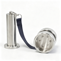Entrenador de Dedos y Muñecas de Acero Inoxidable 304, Equipo de Fuerza de Agarre para Antebrazo, Entrenamiento Integral de Dedos y Muñecas para Lucha de Brazos