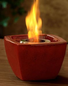 <strong>Buffet</strong> <strong>Server</strong> with Ethanol Fuel for Fireplaces D83xH54mm Can Burns for 1 Hour - Product Image 6