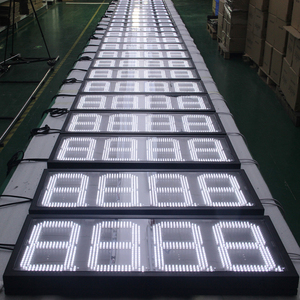 תחנת דלק דלק הוביל מחליף מחיר 7 קטע הוביל מציג אלקטרוניקה הוביל בדיקת מהירות לוח תוצאות בדיקה - Product Image 1