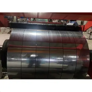 Línea de máquina cortadora y rebobinadora automática de bobina de chapa de acero y metal a precio de fábrica