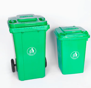 Wholesale Plastic Garbage <strong>Bin</strong> Outdoor 30L50L Trash Can With Lid Storage Recycling Waste <strong>Wheelie</strong> <strong>Bin</strong> - Product Image 1