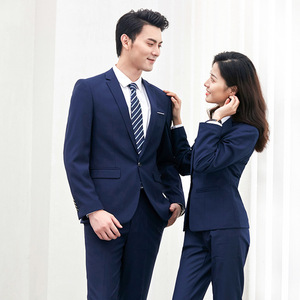 Herfst Nieuwe Heren En Dames Pakken Professionele Zakelijke Pakken Koreaanse Slanke Executive Hotel Formele Kleding - Product Image 2