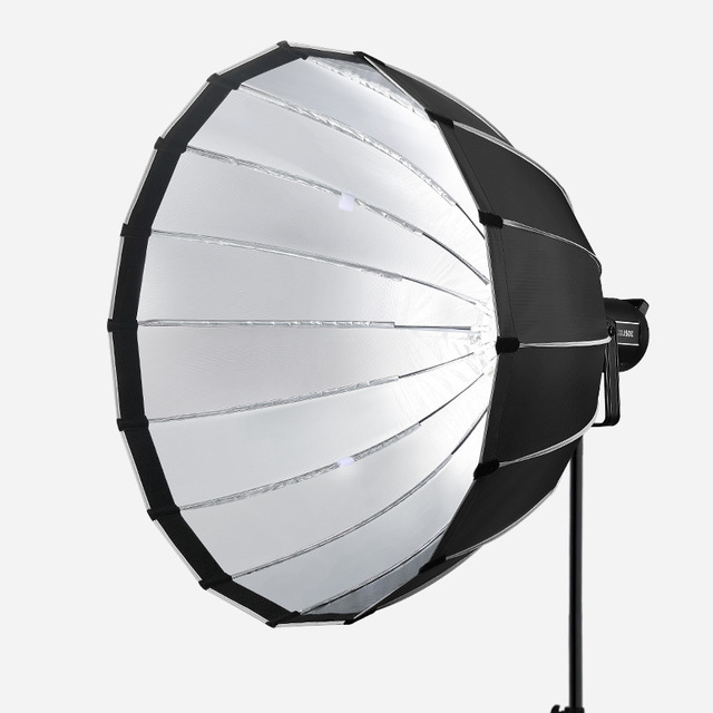 90CM 35'' Quick Release Parabolic Deep Softbox +Honeycomb Grid With Bowens Mount for Photo Studio Flash Lamp