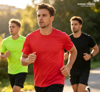 Personnalisation OEM professionnelle, t-shirts pour hommes en polyester 100% haute performance, séchage rapide, pour entraînement en salle de sport professionnelle
