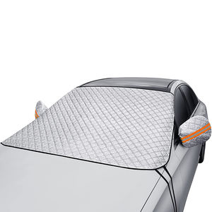 Manyetik araç ön camı kar kapağı ile 4 kat koruma kış araba ön pencere kapağı SUV için - Product Image 2