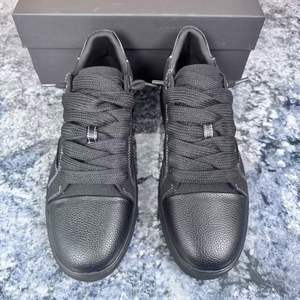 Top Quality Luxury Women Mans Numeris <b>Trainers</b> Casual Shoes Leather Toe Cap Thick Rubber Sole Canvas Runner Shoes - Product Image 3