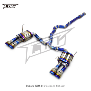 Sistema de Tubos de <span class=keywords><strong>Escape</strong></span> Catback de Fábrica para Subaru <span class=keywords><strong>WRX</strong></span> 2.4T 2017-2024, Tubo de <span class=keywords><strong>Escape</strong></span> de Titanio, Silenciador, <span class=keywords><strong>Escape</strong></span>, Tubo de 70 mm - Product Image 3