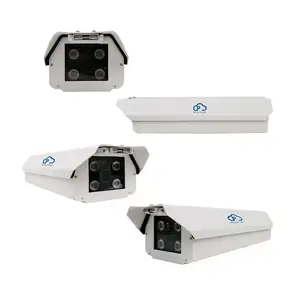 Caméra Ip de vidéosurveillance extérieure 5mp Poe Lpr Cctv, 4 pièces, gamme de led blanches, Capture de plaque d'immatriculation de voiture, offre spéciale