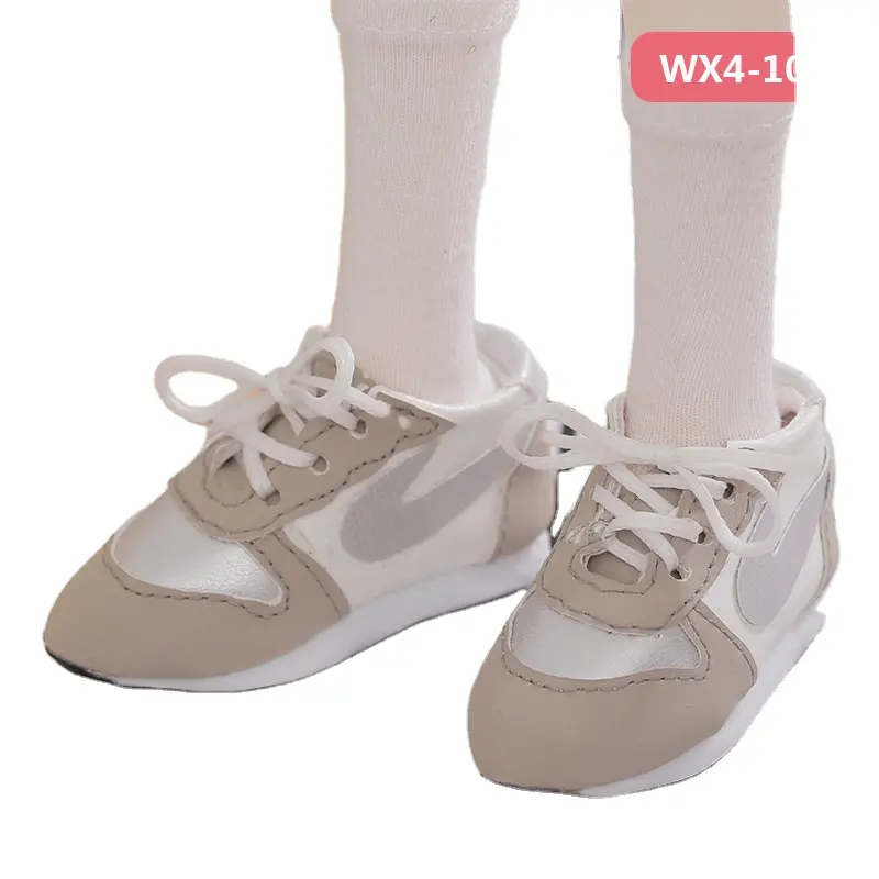 Großhandel Neue bjd Schuhe 1/4 Luts Mädchen & Jungen Puppe Körper über 6,9 cm Mode Sport Harz Puppe Schuhe Zubehör spielzeug