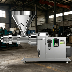 Presse à huile électrique à froid pour la production d'huile d'arachide, de sésame, de noix, de tournesol et d'olive - Product Image 1