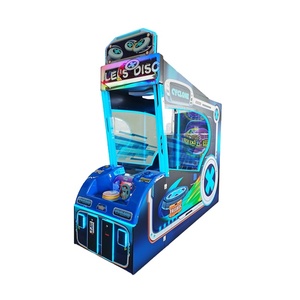 Nouvelle machine de jeu d'arcade à monnayeur Colorful Park Cyclflying Disk Lottery Game - Product Image 1