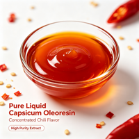 Additif épicé naturel, oléorésine de capsicum 150k SHU, huile d'extrait de piment pour l'assaisonnement des aliments dans les restaurants et la restauration
