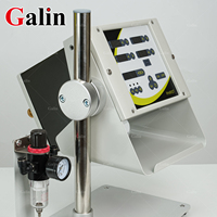 Machine de peinture électrostatique portable Galin Sample Test avec gobelets de 200, 500, 800 ml, LED 10KV pour l'échantillonnage de couleur en laboratoire PHIRST-C
