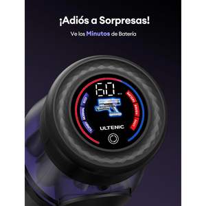 Aspiradora inalámbrica de 550W y 50Kpa con 60 minutos de autonomía, iluminación láser para detectar polvo y cepillo antienredos para uso doméstico. - Product Image 5