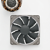 Ventilateur de boîtier d'ordinateur Noctua NF-P12 Redux-1700PWM 12cm, 4 broches, 9 pales, double roulement à billes, contrôle des courants de Foucault en plastique, faible bruit