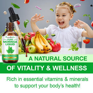 Acentiallabs Ekstrak Tumbuhan Alami Tetes Cair Daun Kelor Mendukung Kesehatan Imun Menutrisi Kulit dan Rambut Tetes Kelor Soursop - Product Image 6