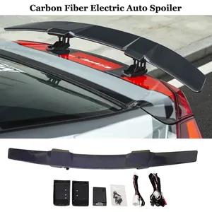 12V Power Electric Automatically Up Down Universal Rear Trunk Tail Boot Car Spoiler Wing For Sedan Coupe Car Engine Key Start