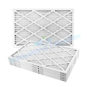 Pleated Air Premium Air Filter Replacement HEPA Genuine Dust Removal Filter For HVAC Plastic Frame Filter
