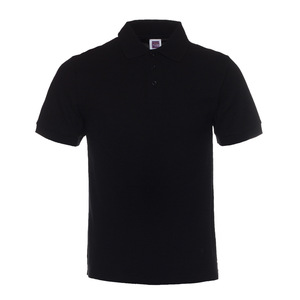 Polo en coton brodé uni de haute qualité en gros – Polo décontracté de golf pour hommes - Product Image 3