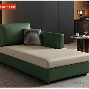 Divano Reclinabile Modulare in Tessuto Minimalista Moderno con Chaise Longue per Piccoli Appartamenti, Camera da Letto e Soggiorno - Eleganza e Bellezza - Product Image 3