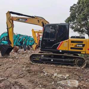 Excavatrice hydraulique d'occasion Sany 135, excavatrice d'occasion de 13 tonnes, excavatrice Sany SY135C de 13 tonnes, petite excavatrice sur chenilles d'occasion - Product Image 3