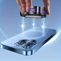 Nouveau Refroidisseur Magnétique pour Téléphone Gaming à Semiconducteur avec Ventilateur, Éclairage RGB et Affichage de Température