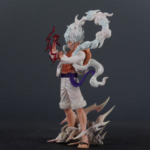 Figurines d'action HESPER 25 cm, 5 Gear Nika Monkey D Luffy, modèle en PVC, jouet anime, style personnalisé, collection, <span class=keywords><strong>promotion</strong></span>, cadeau - Product Image 3