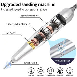 Machine à manucure à 35 000 tr/min, stylo électrique pour ongles, perceuse à ongles facile à utiliser, ponceuse à ongles, lime à ongles - Product Image 5