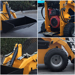 CE bersertifikat Mini <span class=keywords><strong>Loader</strong></span> 400kg kapasitas baterai padat peralatan konstruksi 4x4 <span class=keywords><strong>4</strong></span> roda mesin pompa inti - Product Image 6