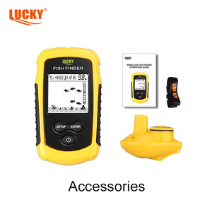 محظوظ FF1108C-W المحمولة <span class=keywords><strong>fishfinder</strong></span> حار بيع لاسلكية لون صياد السمك سونار للرياضة في الهواء الطلق <span class=keywords><strong>fishfinder</strong></span> marince لتحديد المواقع - Product Image 5