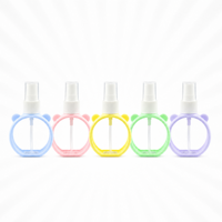 Flacon pulvérisateur portable de 60 ml rechargeable avec pompe à brume fine pour le visage, les cosmétiques, les parfums et les anti-moustiques – Vente en gros
