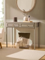 Bureau en bois massif de style rétro américain, table d'écriture pour chambre à coucher, petite table de salon pour appartement, console d'entrée