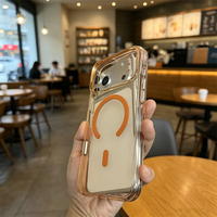 Coque de téléphone transparente anti-jaunissement et anti-rayures de haute qualité 2 mm pour iPhone 18 17 16 15 14 Pro Max, entièrement transparente en acrylique PC