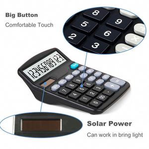 Calculadora Electrónica Multifuncional de 12 Dígitos, Promocional, de Plástico, con Función de Verificación, Modelo M-28 - Product Image 5