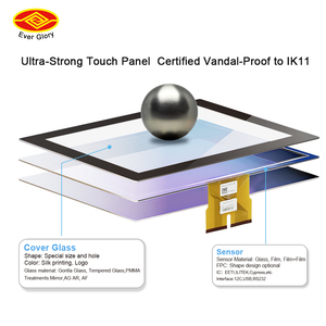 7 10 15 15.6 Inch Waterproof Touch Screen HMI for <strong>Raspberry</strong> <strong>Pi</strong> Sunlight Readable Outdoor <strong>Monitor</strong> LCD Display Panel Touch Module - Product Image 3