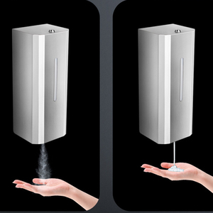 1000Ml 304 Thép Không Gỉ Thông Minh Treo Tường Tự Động Hồng Ngoại Cảm Biến Nước Rửa Tay Xà Phòng Lỏng Touchless Quả - Product Image 6