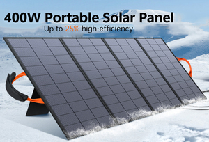 Panel Solar Monocristalino Plegable de Alta Resistencia de 400W, 23% de Alta Eficiencia, Certificado TUV, Diseño para Todo Clima, para Campamentos en Autocaravanas - Product Image 6