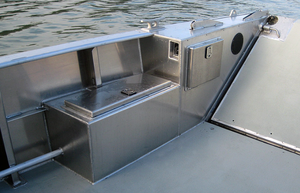 เรืออลูมิเนียมขนาด 21 ฟุต ได้รับการรับรองจาก OEM สำหรับพายเรือ ตกปลา เรือยอชท์สุดหรู งานเชื่อมคุณภาพสูง สำหรับกีฬาและสันทนาการ - Product Image 5