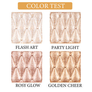 Paleta de Iluminadores BEAUTY <span class=keywords><strong>GLAZED</strong></span> de 4 Colores, Polvo Brillante para Maquillaje, Contorno Facial, <span class=keywords><strong>Iluminador</strong></span> con Brillo, Tono Ginger - Product Image 4