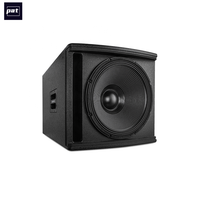 Haut-parleur de basses actif 18 pouces Pat KP-6018s, bobine 100 mm, MDF laqué, idéal pour bars, concerts et spectacles sur scène - Prix usine, offre spéciale