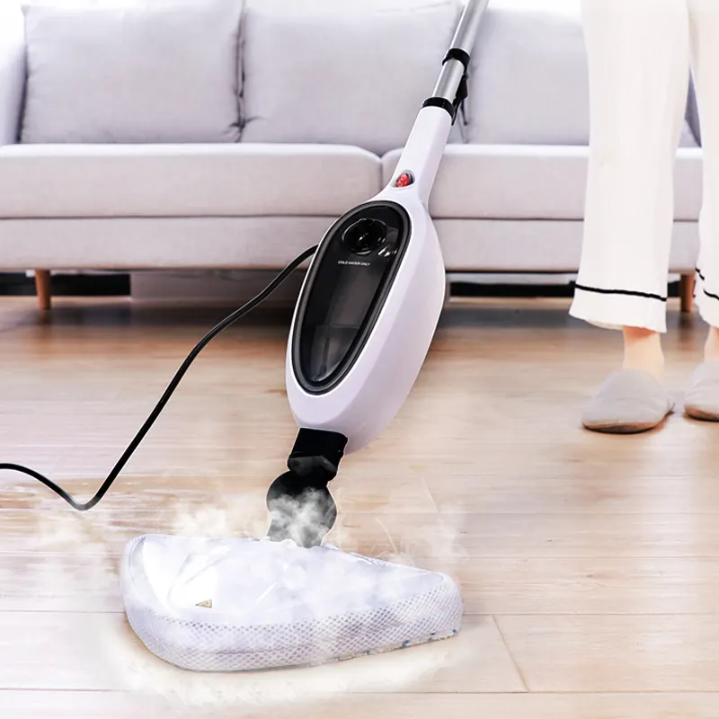 2021 BOOMJOY New Style Handheld Steam Cleaner Electric Handy Steam Mop which for Carpet/Woods Floor steam cleaner